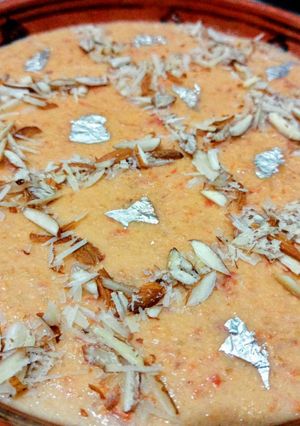 A picture of Gajar ki kheer.