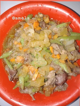 Cara Mudah Menyiapkan Resep Hati oseng sayur yang Menggugah Selera Anti Ribet, Bisa Manjain Lidah