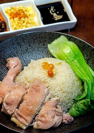 Foto resep Nasi Hainan Rice Cooker
