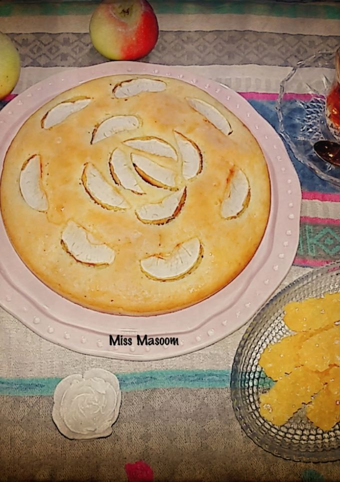 عکسی از دستور کیک رژیمی