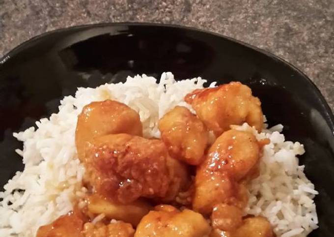 Honey Orange Chicken - Gluten, wheat & dairy free Recipe