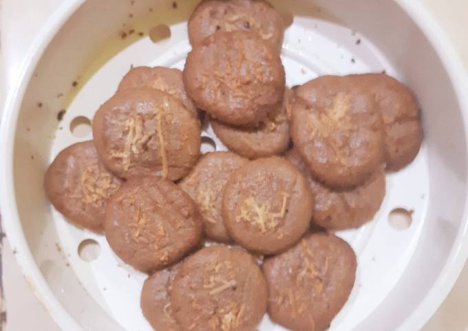 Bagaimana Menyiapkan Cookies chocho cheese no oven yang Menggugah Selera