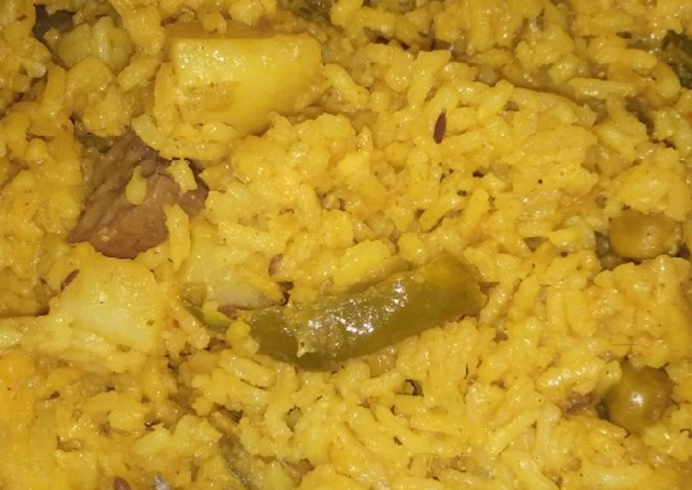 Vegetables rice
