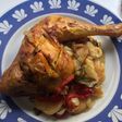 Pollo al horno muy rápido