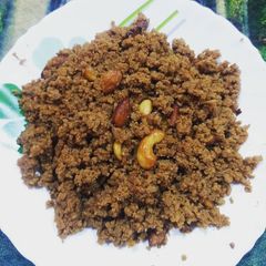 A picture of Dry Dates Halwa.
