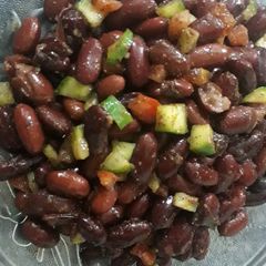 Rajma chat A picture of Rajma chat.