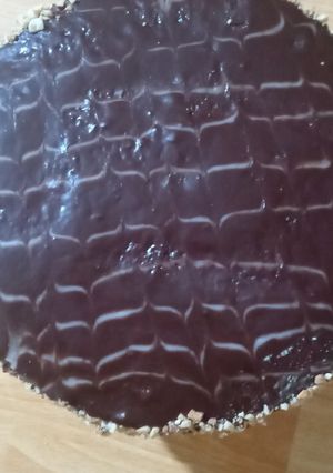 صورة لوصفة كيكة الشوكولاتة 🍫 والتفاح 🍎