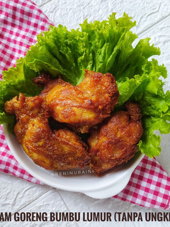Foto resep Ayam Goreng Bumbu Lumur (Tanpa Ungkep)