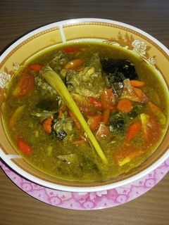 Foto resep Masak Kepala Patin Kuah Kuning