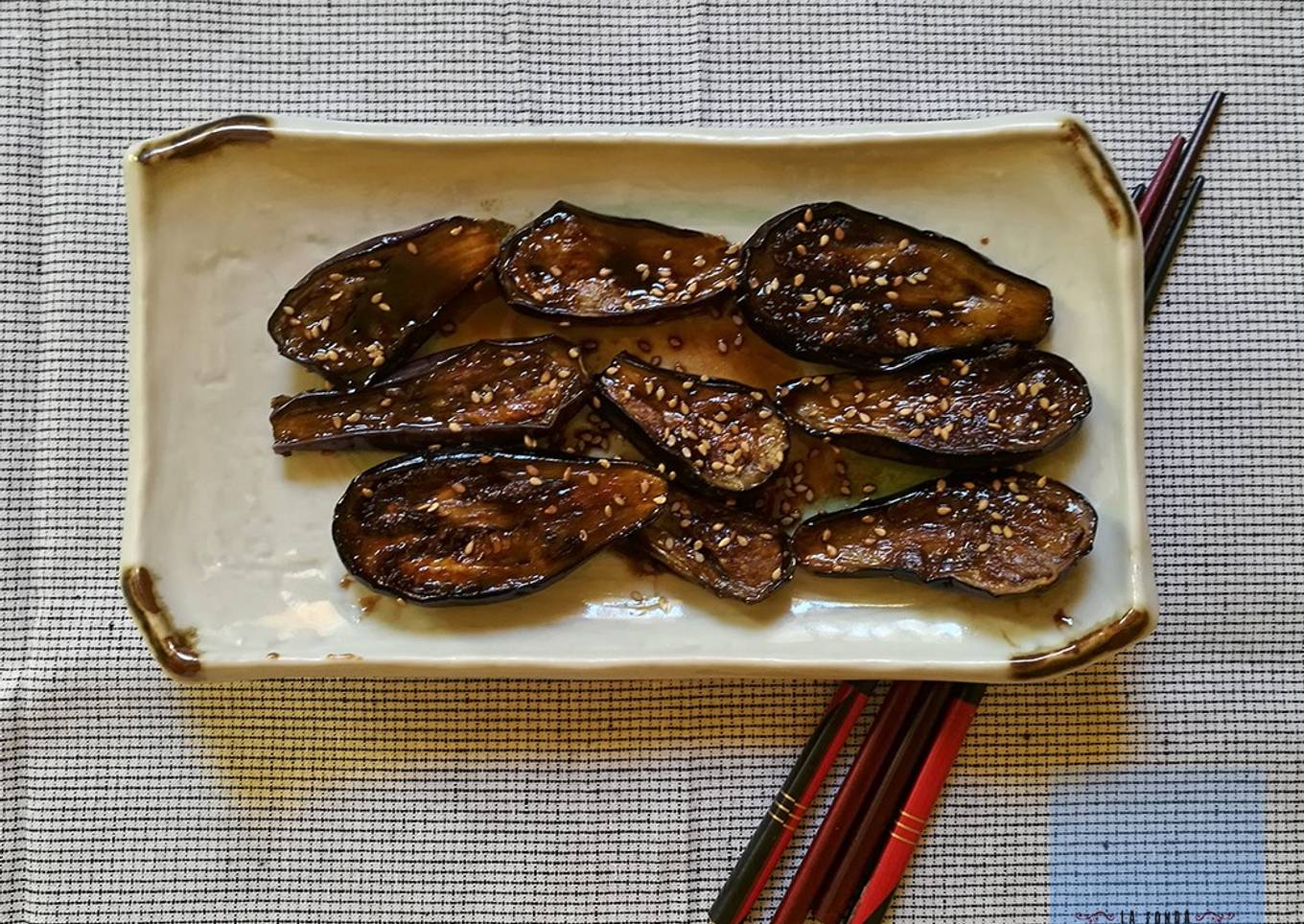 Berenjenas teriyaki
