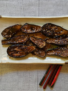 Una foto de Berenjenas teriyaki