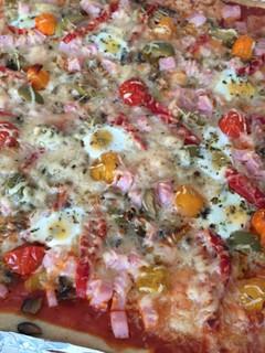 Una foto de Pizza casera con champiñones de #cocinaendirecto