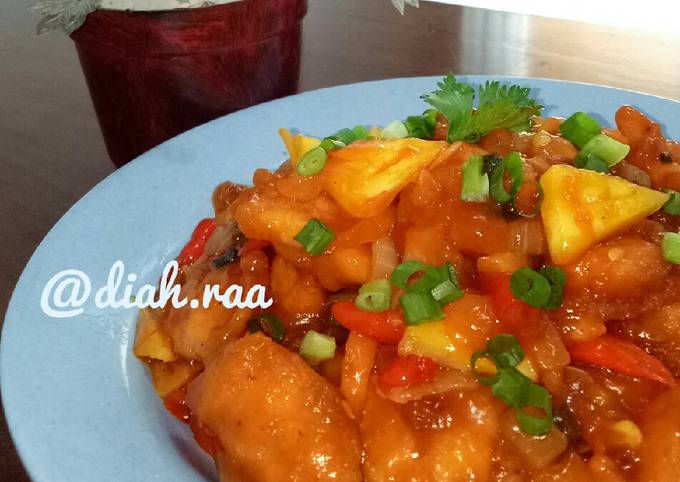 Resep Ayam Fillet Asam Manis Simple Banget Oleh Diah Restu Cookpad