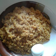 A picture of Sharp sharp Concoction jollof rice.