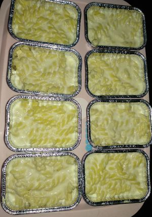 Foto resep Fusili n cheese panggang super cheesy size M