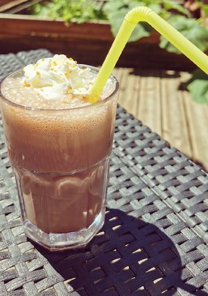 Une photo de Latte chocolat