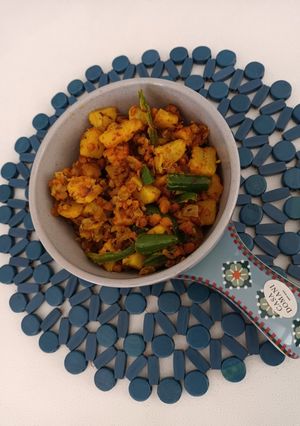A picture of Andra style Banana Patoli.