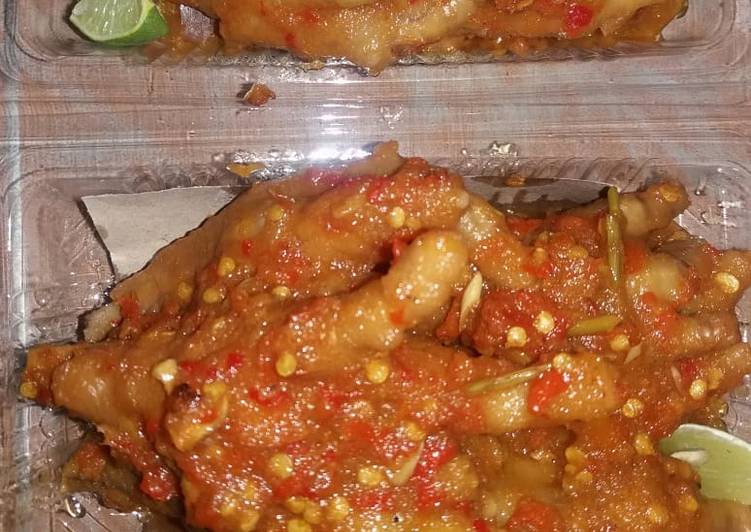 Resep Ceker setan, Bisa Manjain Lidah