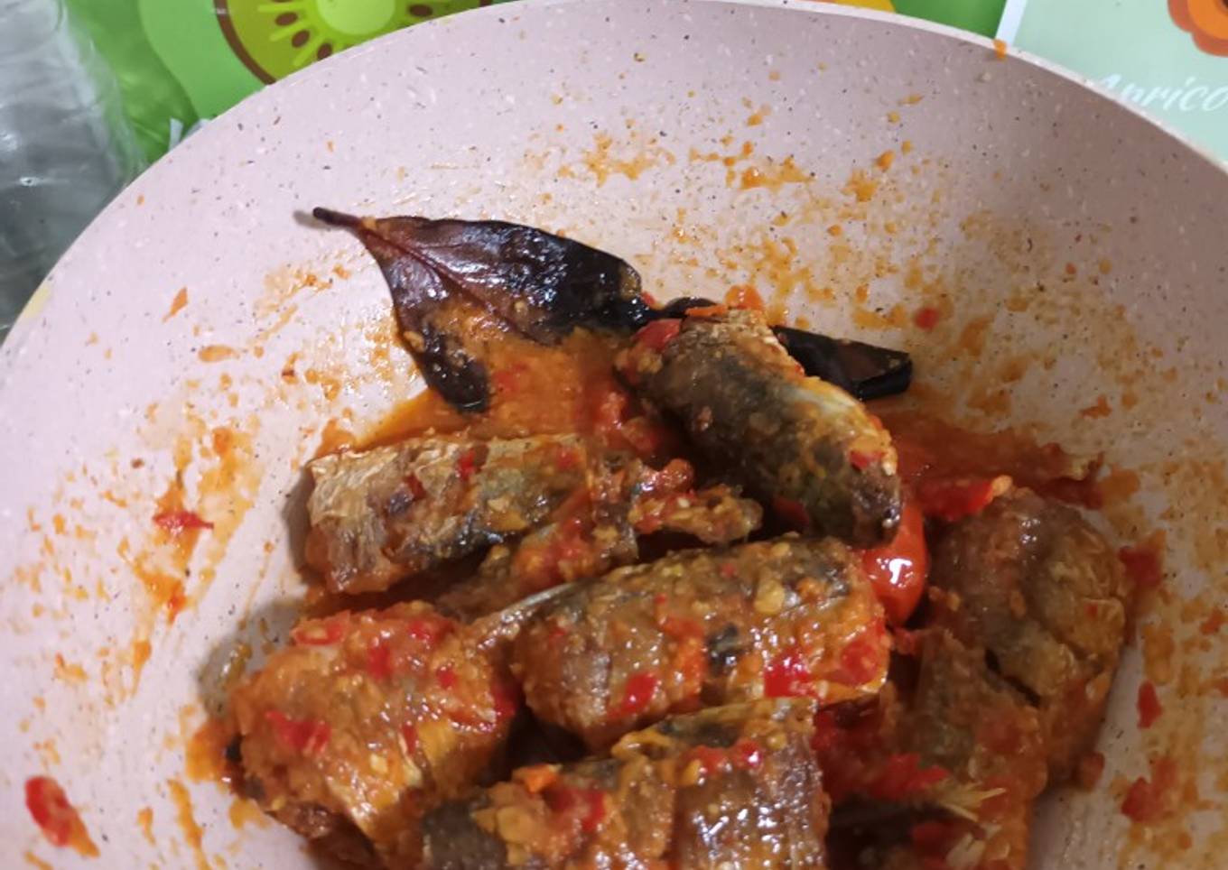 Ikan blanak bumbu bali