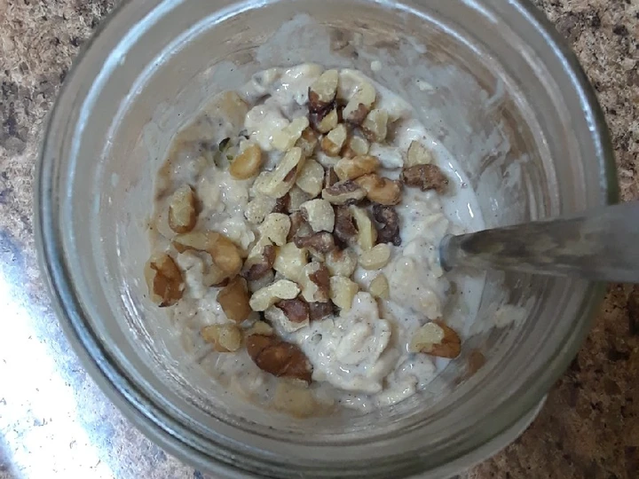 Simple Way Make Recipe Banana Bread Overnight Oats that is Delicious, Really Delicious}