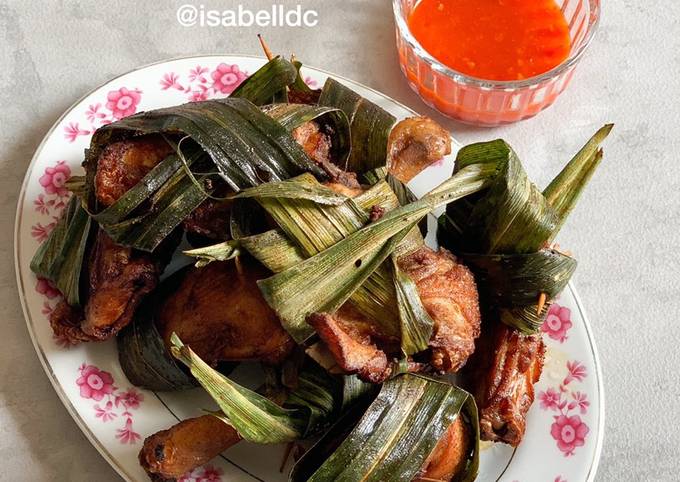 59. Ayam Goreng Pandan ala Thai