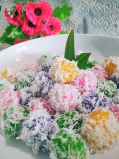 Foto resep Klepon Rainbow