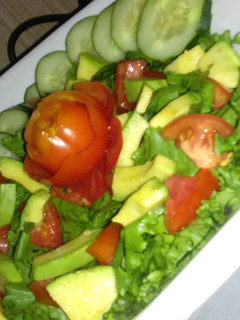 A picture of Simple Avocado Salad.