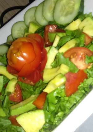 A picture of Simple Avocado Salad.