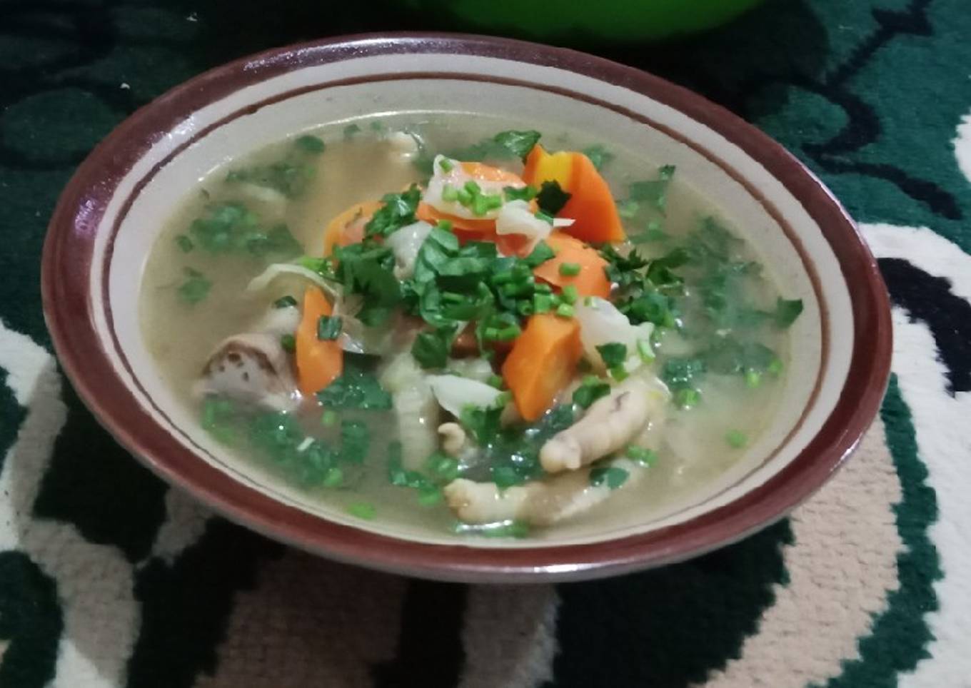 Sop ceker ayam