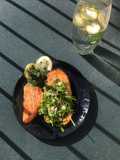 Salmon and Salsa Verde