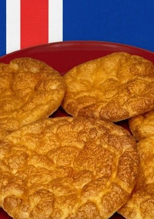 A picture of Skýjabrauð (Cloud Bread).