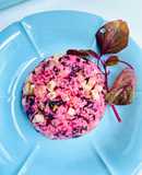 Cơm chiên rau dền đỏ