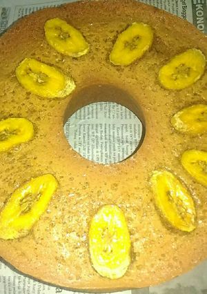 Foto resep Bolu gula merah pisang raja