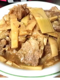 桂竹筍滷肉 的食譜成品照片