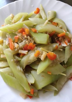 A picture of Sauteed Bottle Gourd.
