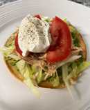 Tostadas de pollo