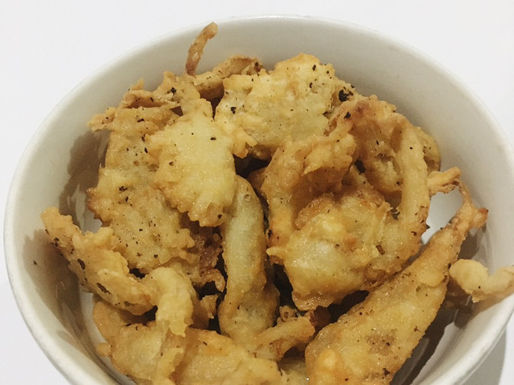 Resep Jamur Tiram Krispy, Lezat Sekali