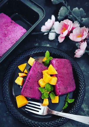 A picture of Black Jamun Sorbet.