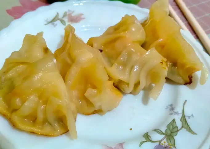 Gyoza udang ayam maknyuzzz 😁😁