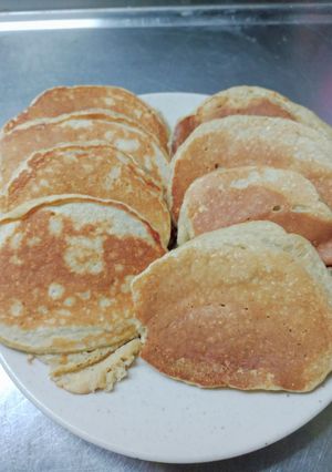 Una foto de 🍌Tortitas de banana y avena