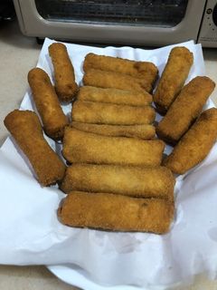 صورة لوصفة لفائف التوست بالخضار المقلية