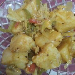 A picture of Fried idli.