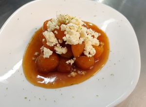 Una foto de Dulce de ahuyama/calabaza