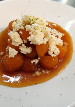 Una foto de Dulce de ahuyama/calabaza