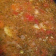 A picture of Easy Crockpot Pork Stew.