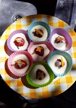 Una foto de Muffins de naranja, riquísimos y sin hornear