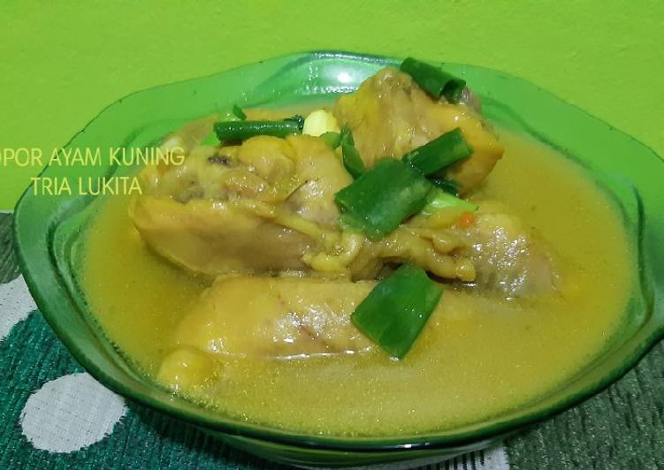 Resep Opor Ayam Kuning, Lezat