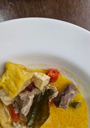 Foto resep Lodeh tahu tempe daging 🩷