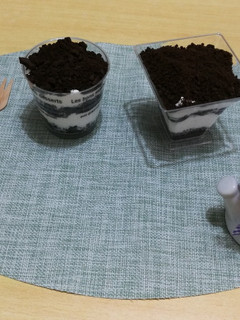 Oreo 木糠布甸 ~ 這樣做，不用浪費掉 Oreo 的夾心餡！ 的食譜成品照片