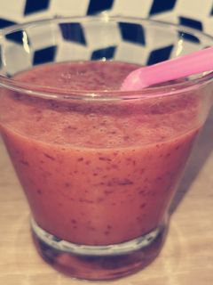 Une photo de Smoothie à la cerise